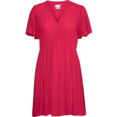 Ichi Marrakech Solid Dress - Pink