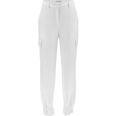 Guess Satin Cargo Pant - White