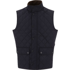 Blue - Men Vests Barbour Lowerdale Jackets - Blue