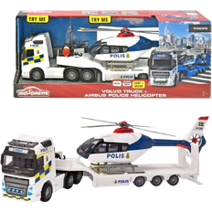 Major Volvo Truck + Airbus Police Helicopter