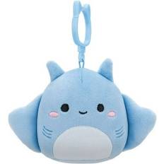 Squishmallows Soft Toys Squishmallows Sold by: ToyFinder4U, 3.5 Clip-On Lux the Stingray