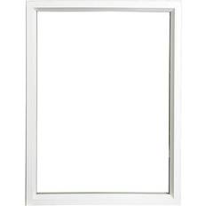 Natre 53713126 Tre, Aluminium Fast vindu 2-glassvindu 110x40cm