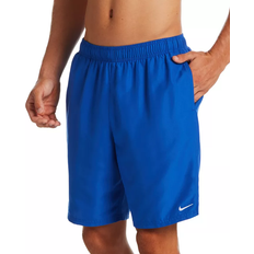 Blue - L - Men Swimwear Nike Men's Essential Lap Solid 9" Swim Trunks - Game Royal