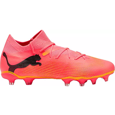 Puma Men Soccer Shoes Puma Future Match FG/AG M - Sunset Glow/Puma Black/Sun Stream