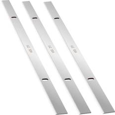 Power Tool Accessories VEVOR VEVOR Thickness Planer Blades, Easy Installation with Pre-drilled Holes, Ideal for Woodworking, Home Projects & Industrial Use Silver 13-inch