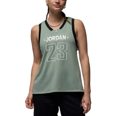 Nike Women's Jordan 23 Jersey Tank Top - Jade Smoke/Black/White