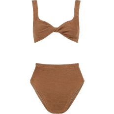 Hunza G Jamie Bikini - Metallic Cocoa