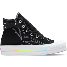 Converse Chuck Taylor All Star Lift Platform Pride - Black/White/Chaos Fuschia