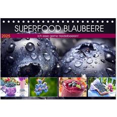 Blau Kalender Calvendo Superfood Blaubeere. Ich