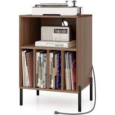 Costway Record Player Stand Book Shelf