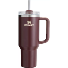 Red Travel Mugs Stanley H2.0 FlowState Quencher Cabernet Red Travel Mug 40fl oz