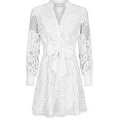 Neo Noir Heidi Lace Dress - White