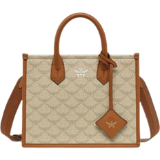 MCM Bags MCM Himmel Tote In Lauretos - Beige/Oatmeal