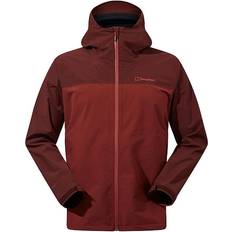 Berghaus Men's Arnaby Hooded Waterproof Jacket - Burgundy Fawn