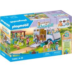 Playmobil Horses of Waterfall Mobile Horse Riding School 71493