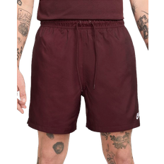 Nike Red Shorts Nike Club Men's Woven Flow Shorts - Burgundy Crush/White