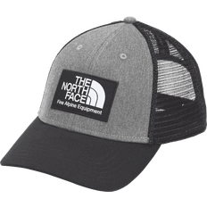 Gray - Men Caps The North Face Mudder Trucker Hat - TNF Black/TNF Medium Grey Heather