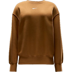 Nike Sportswear Phoenix Fleece Women's Oversized Crew Neck Sweatshirt - Flax/Sail