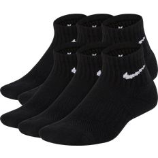 Children's Clothing Nike Kid's Everyday Cushioned Ankle Socks 6-pack - Black/White (SX6912-010)