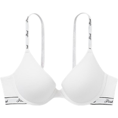 Victoria's Secret Pink Wear Everywhere Push-Up Bra - Optic White