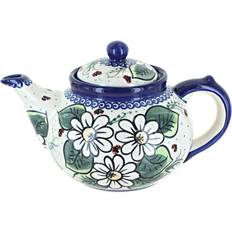 Blue Rose Pottery Polish 18 Vena Teapot