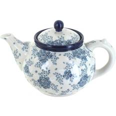 Blue Rose Pottery Polish 60 Ceramika Artystyczna Teapot