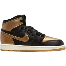 Nike Air Jordan 1 Retro High OG PS - Black/Sail/Metallic Gold