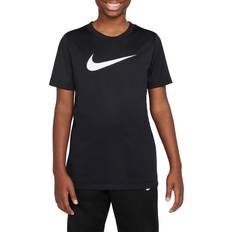 T-shirts Children's Clothing Nike Big Kid's Dri-FIT Legend T-shirt - Black/White (DX1123-010)