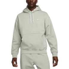 Nike Men's Solo Swoosh Fleece Pullover Hoodie - Jade Horizon/White