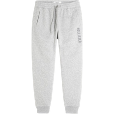 XXL Pants & Shorts Hollister Relaxed Fleece Logo Joggers - Heather Grey