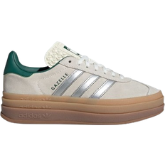 Adidas Gazelle Ball W - Off White/Silver Metallic/Collegiate Green