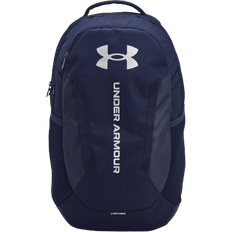 Under Armour Hustle 6.0 Backpack - Midnight Navy/Metallic Silver