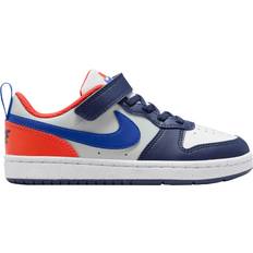 Sneakers Nike Court Borough Low Recraft PSV - Midnight Navy/Team Orange/Light Silver/Hyper Royal