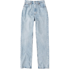 Women - XXL Jeans Abercrombie & Fitch Curve Love Ultra High Rise 90s Straight Jeans - Light