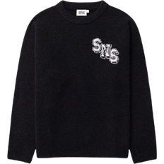 SNS Boucle Knit Crewneck - Black