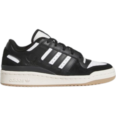 Adidas Junior Forum Low - Core Black/Cloud White/Cream White