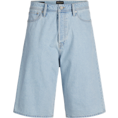 Jack & Jones Iron Baggy Fit Denim Shorts - Blue/Blue Denim