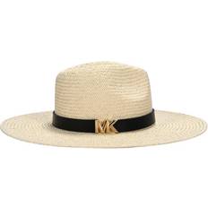 Michael Kors Women Headgear Michael Kors Karli Straw Hat - Black