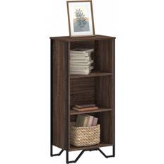 vidaXL 848608 Brown Oak Bokhylle 106cm