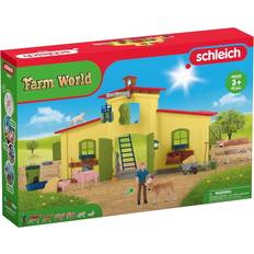 Schleich Farm World Large Farm with Animals & Accessories 42605