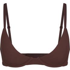 SKIMS Fits Everybody Plunge Bra - Cocoa