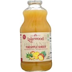 Lakewood Organic Pineapple Ginger Juice 32fl oz 1pack