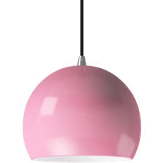 AllModern Schultz Shiny Pink Pendant Lamp 10"