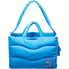 Coach Herren Handtaschen Coach Coachtopia Loop Wavy Tote With Quilting - Surf Blue