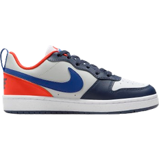 Nike Court Borough Low Recraft GS - Midnight Navy/Team Orange/Light Silver/Hyper Royal