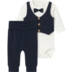 Name It Baby's Romper Set - Dark Sapphire