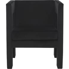 Safavieh Vidar Black Lounge Chair 30"