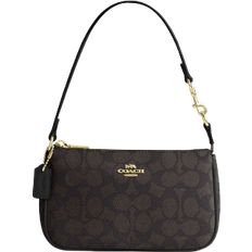 Coach Bags Coach Nolita 19 - Signature Canvas/Gold/Walnut/Black