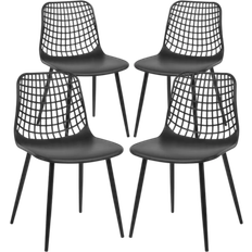 AllModern Servare Black Kitchen Chair 32" 4