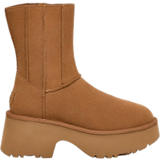 Wool Shoes UGG Classic Twin Seam New Heights - Chestnut